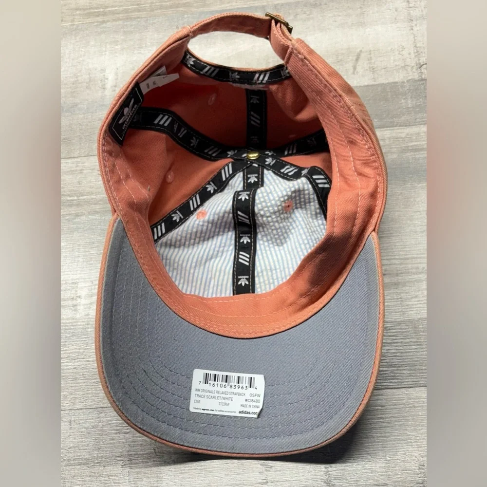 Adidas Strapback Mom Hat Trace Scarlet/White